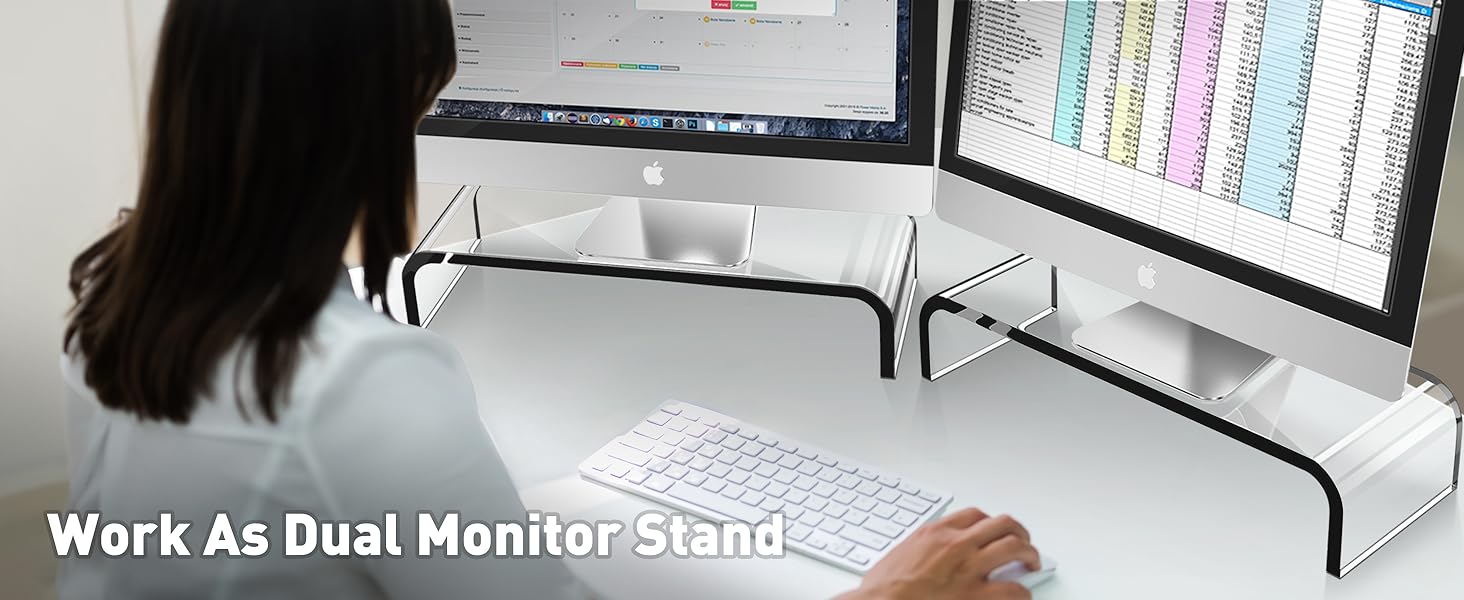 Acrylic Monitor Stand