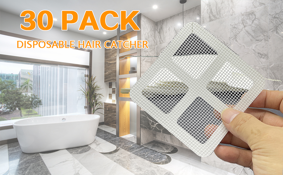 shower drain hair catcher disposable