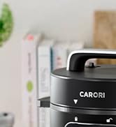 CARORI 9-in-1 Electric Pressure Cooker 6 Qt, Stainless Steel Inner Pot, Programmable 12 Multi-Fun...