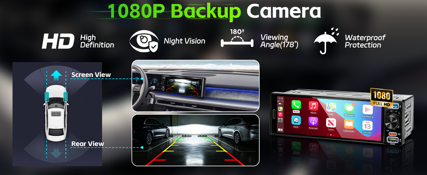 Single Din Car Stereo