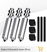 3PCS Kobra X Combo 0.4mm Quick-Swap Hardened Steel Nozzle