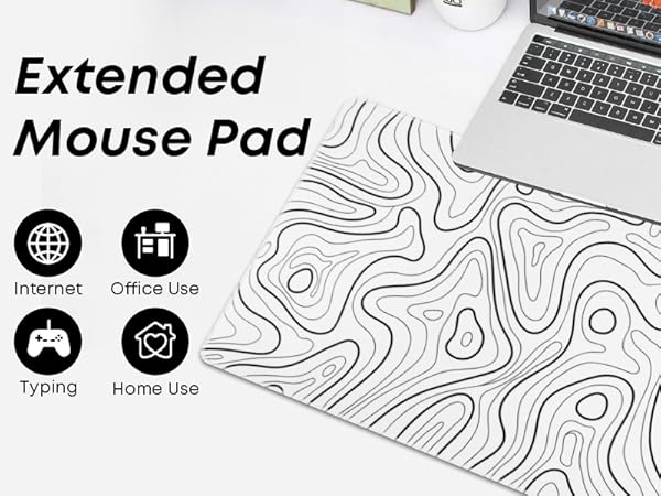 gaming large mouse pad xl xxl desk pad mat mousepad long extended office computer keyboard pad