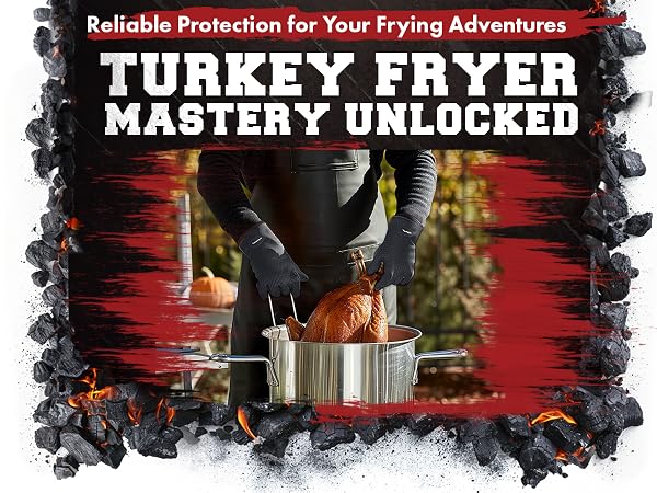 KP turkey fryer gloves