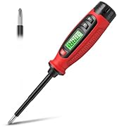 KAIWEETS 2-in-1 Voltage Tester Screwdriver, 3–500V AC Contact Voltage Measurement &amp; Non-Contact D...
