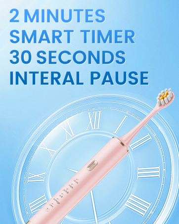 2 MIN smart timer electric toothbrush