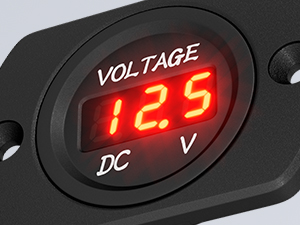 battery gauge 12v meter battery voltage meter volt meter voltage gauge 12v dc voltmeter