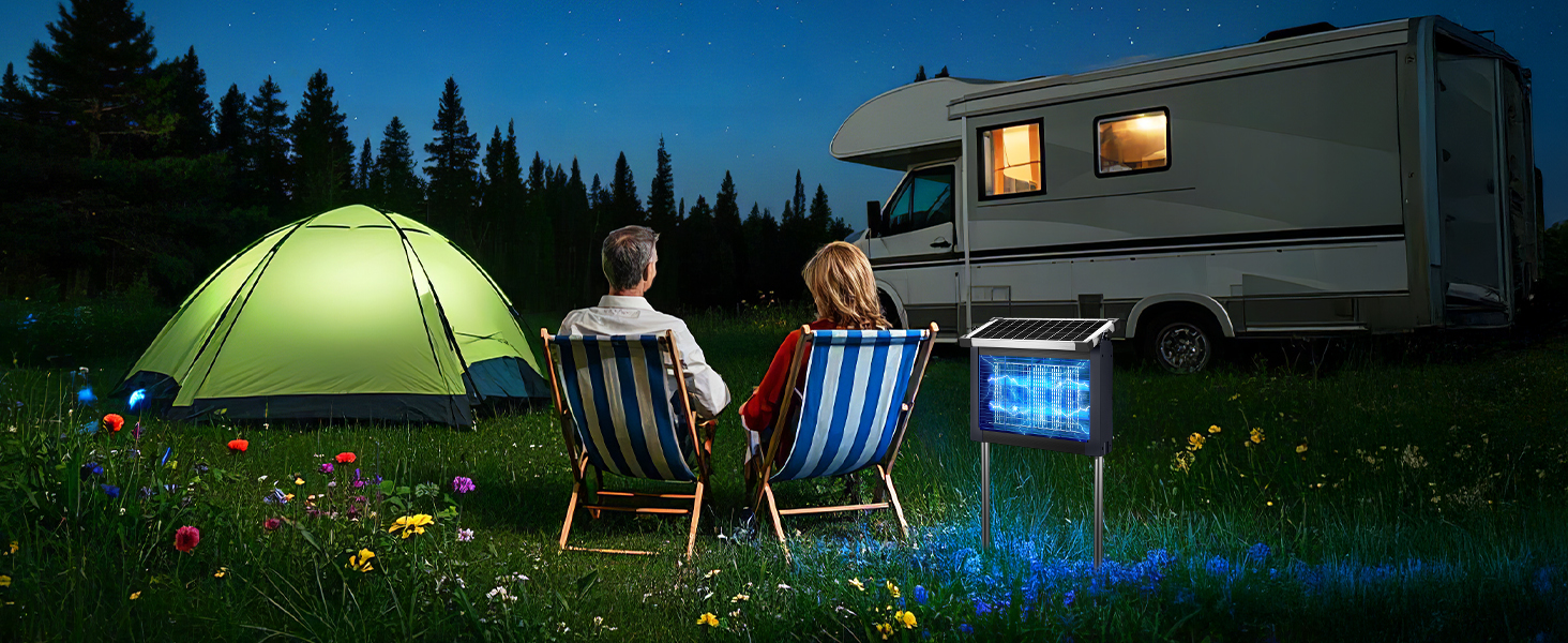 mosquito killers outdoor camping essentials bug zapper battery solar powered rechargeable