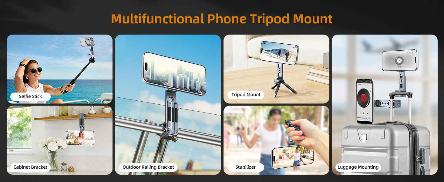 Magnetic Tripod for iPhone