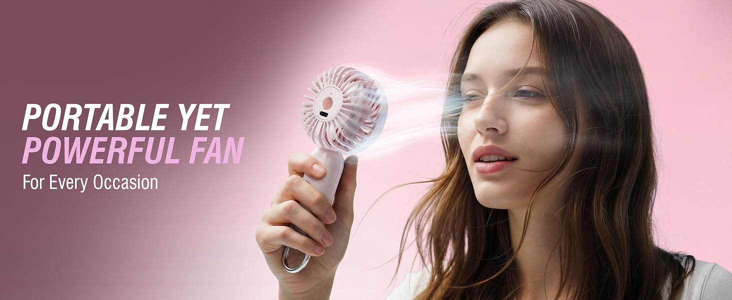 PORTABLE YET POWERFUL FAN For Every Occasion