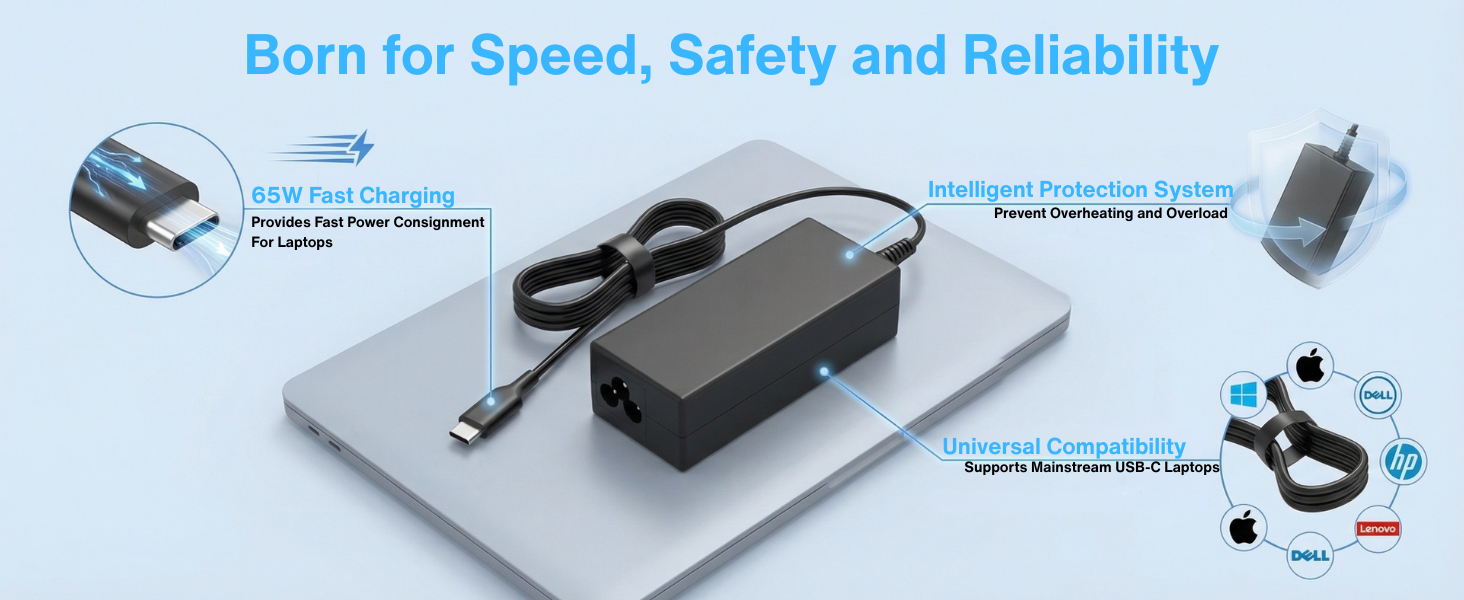chromebook charger type c
