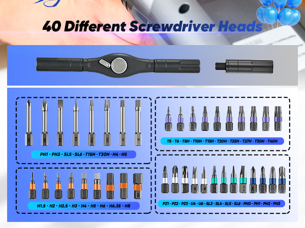42-in-1 Magnetic Screwdriver Set