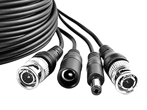 TIGERSECU Premium BNC Cables 4 Pack