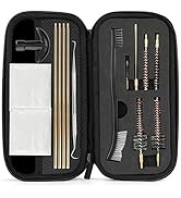 ProCase Gun Cleaning Kit for .223/5.56 Gun with Bore Chamber Brushes, Brass, Jags, Rods and Gun C...