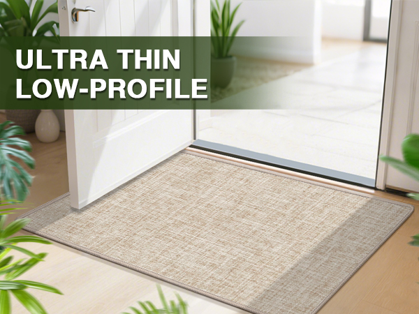 ultra thin indoor door mat