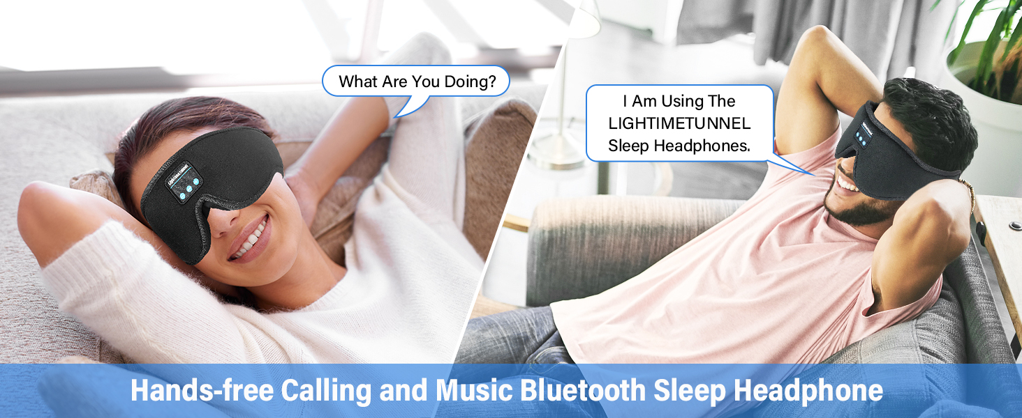 Sleep Headphones Sleep Bluetooth Eye Mask Wireless Sleep Mask Sleep Aid Gift