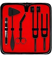 DEXSUR Diagnostics Kit - Percussion Taylor Reflex Hammer + C 128 &amp; C 512 Tuning Forks + Bandage S...