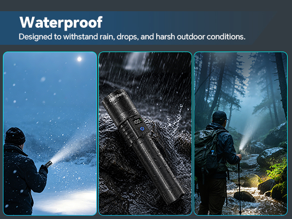 linternas led recargables de alta potencia