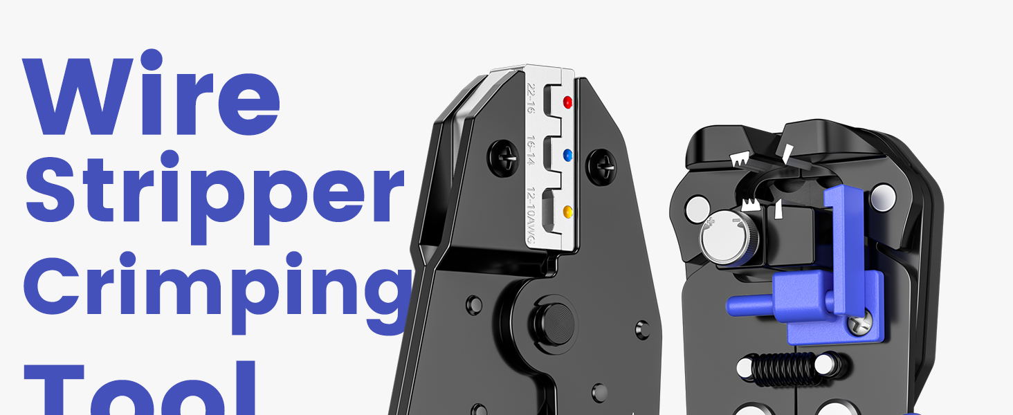 Wire Stripper and Crimping Tool