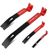 TOOLEAGUE 4Pcs Flat Pry Bar Set,5-1/2