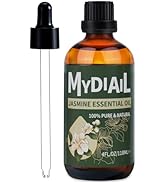 MYDIAIL Jasmine Oil for Humidifier, DIY Freshener, Home Diffuser, Skin/Hair, Perfume Making Premi...