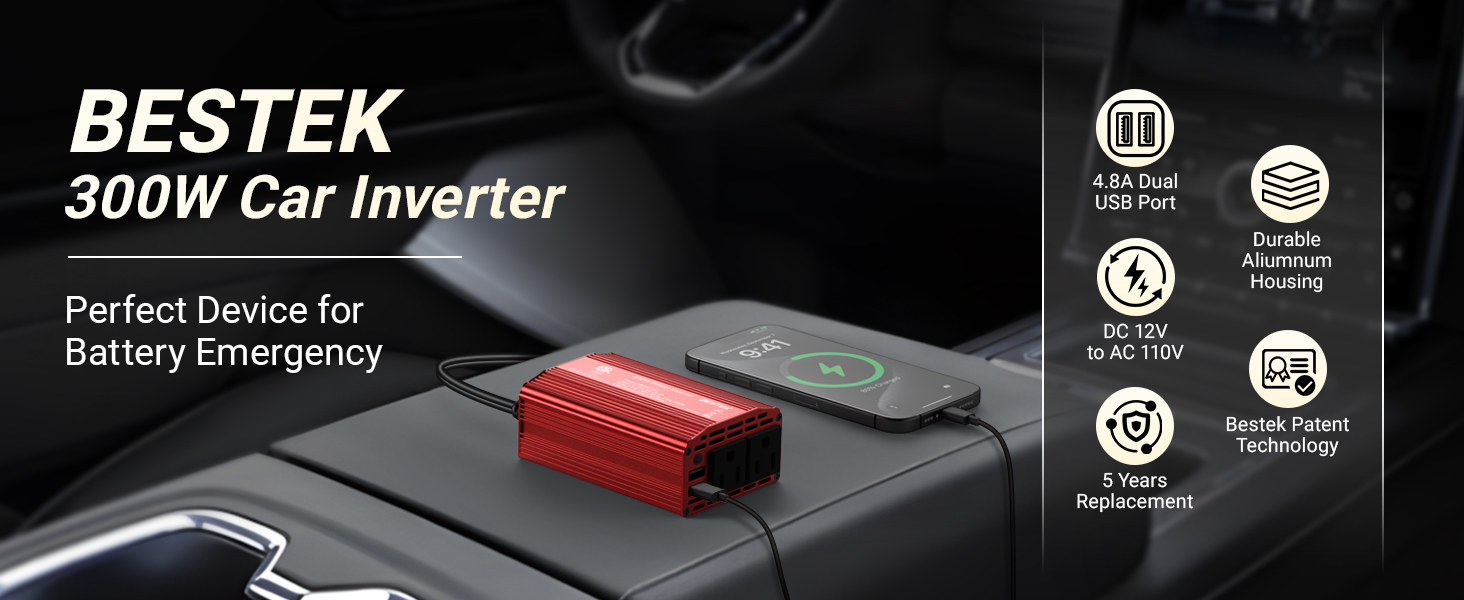 300w car power inverter