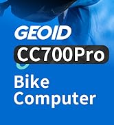GEOID CC700 Pro 2.8" Color Touchscreen GPS Bike/Cycling Computer, Map Navigation with Re-Route Pl...