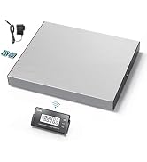 ACNHLI Transportation Scale Smart Digital Postal Scale,440 lb Heavy dutypostal Scale Stainless St...