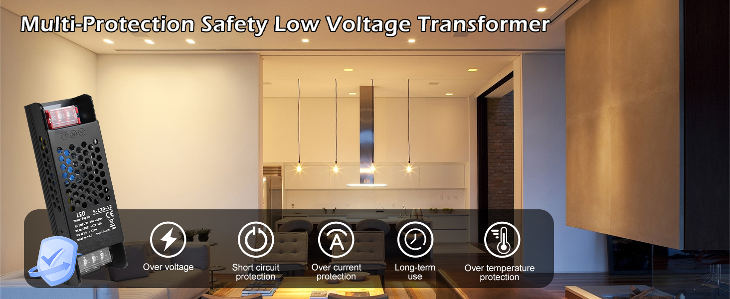 Multi-Protection Safety Low Voltage Transformer