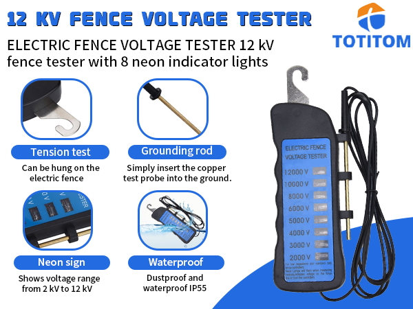 electric fence tester