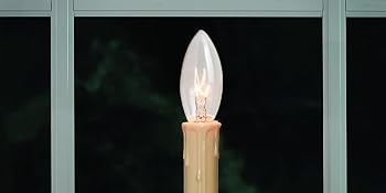 christmas window candles