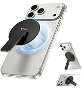 Magtame Magnetic Phone Stand Grip for Magsafe, Utral-Thin Snap-on Kickstand with Strong Magnetic ...