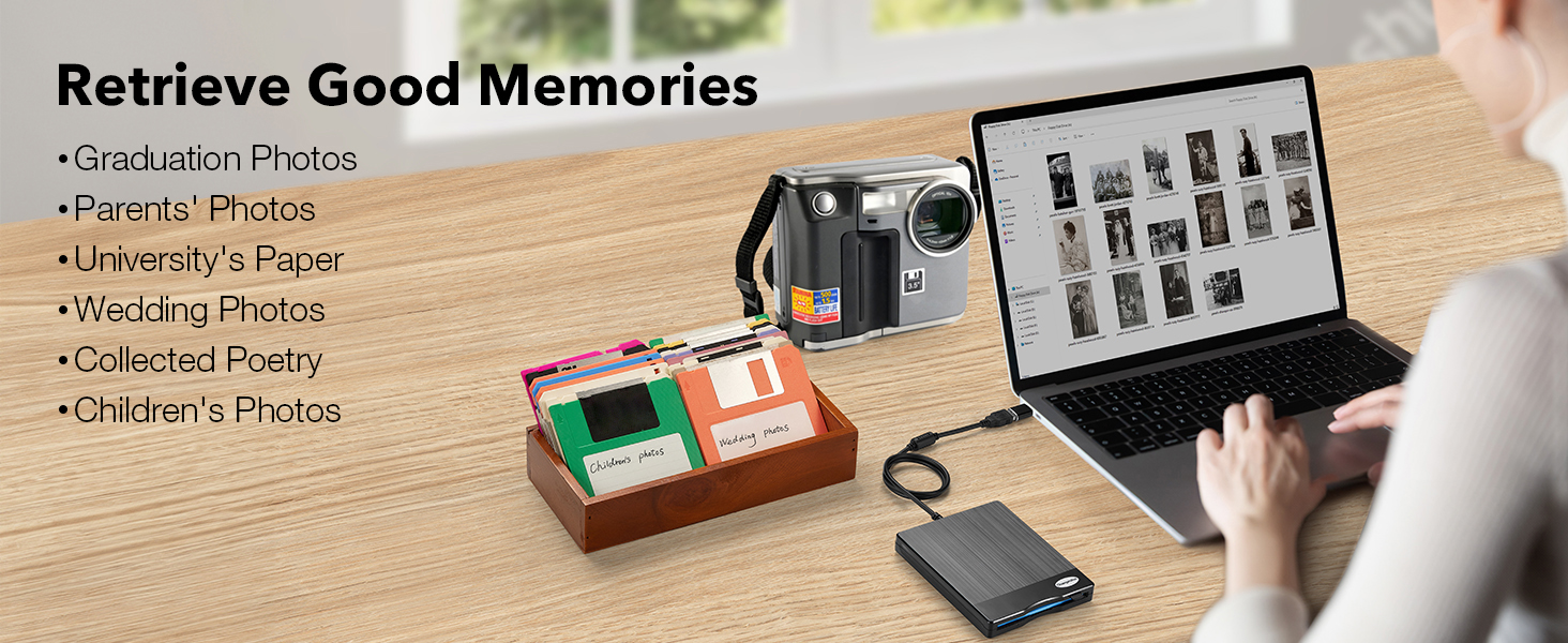 Chuanganzhuo floppy disk reader