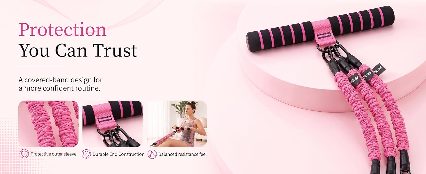 resistance pedal bands