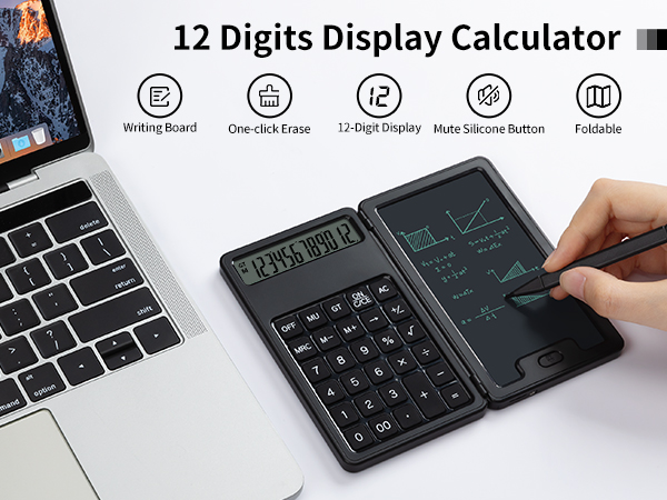 Portable Calculator with Notepad