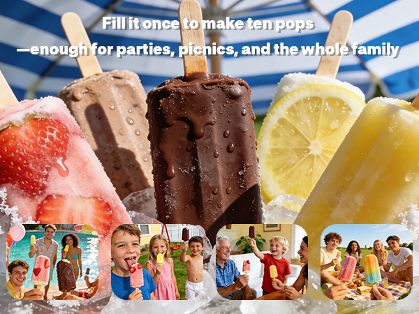 The high-volume design can make ice cream with different flavors, share them with your family.