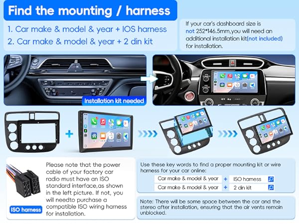 Double din Car Stereo