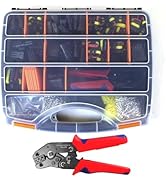 Amliber 1167 Pcs 87 Kits Waterproof Automotive Electrical Connectors With Ratcheting Wire Crimper...