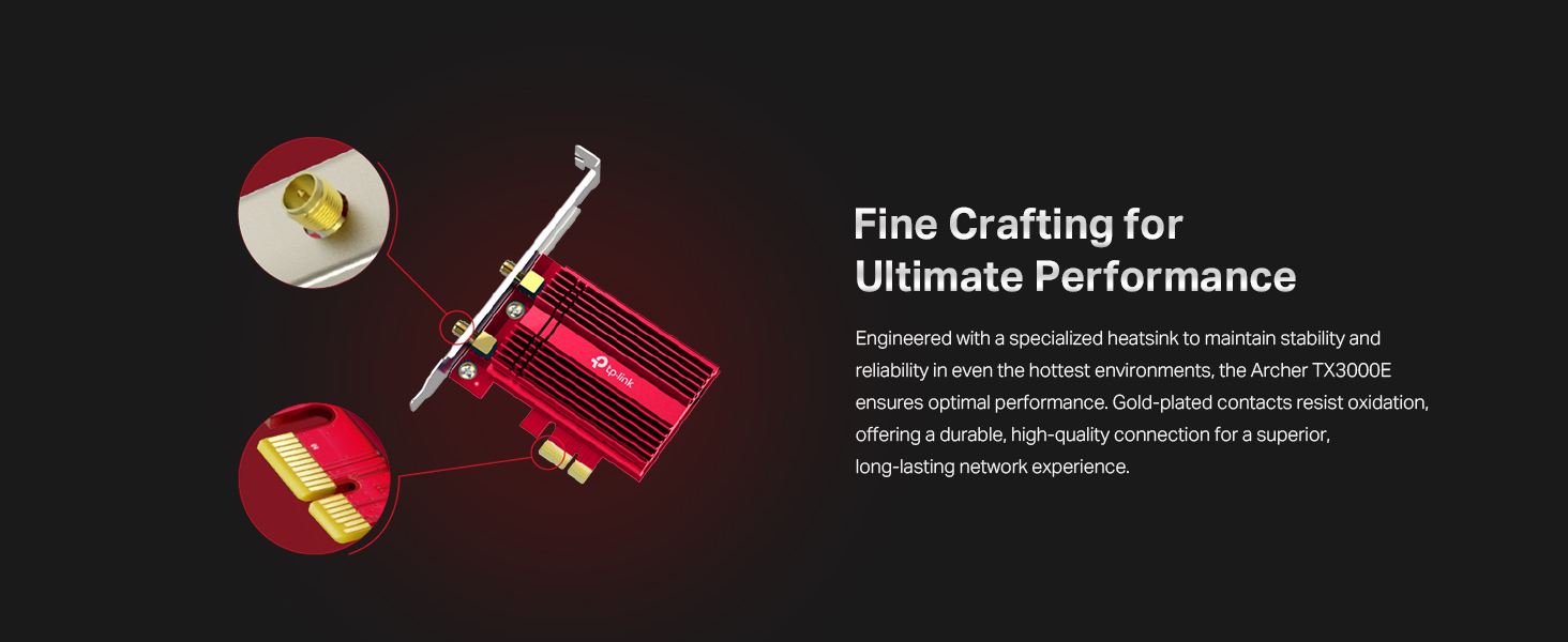 PCIE WiFi Card Bluetooth 5.3 - TP-Link AX3000 Archer TX3000E