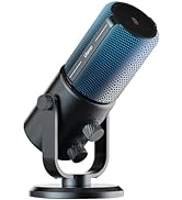 ULANZI DCM-05 Gaming PC Microphone USB Desktop Condenser Microphone for Podcasting, Phone Compute...