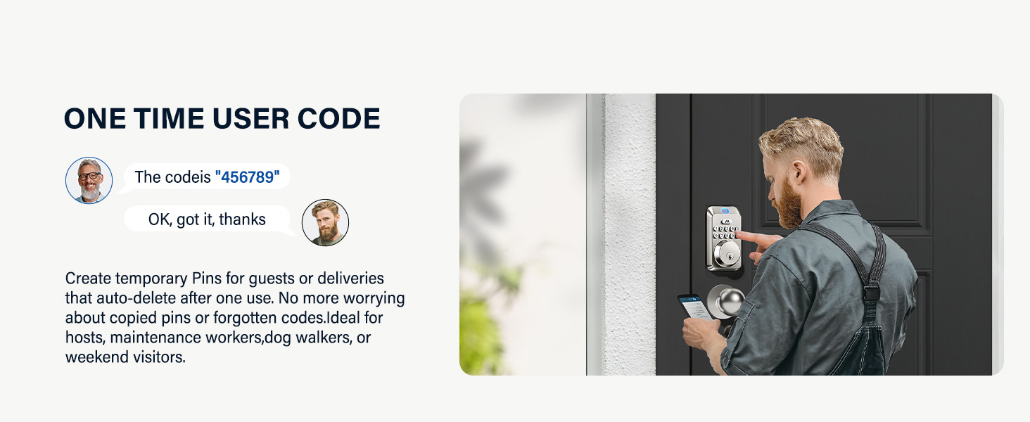 Keyless Entry Door Lock