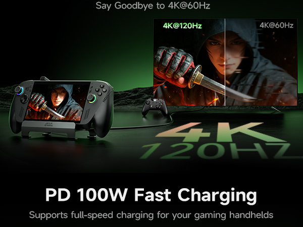 rog xbox ally x dock steam deck oled lcd docking station