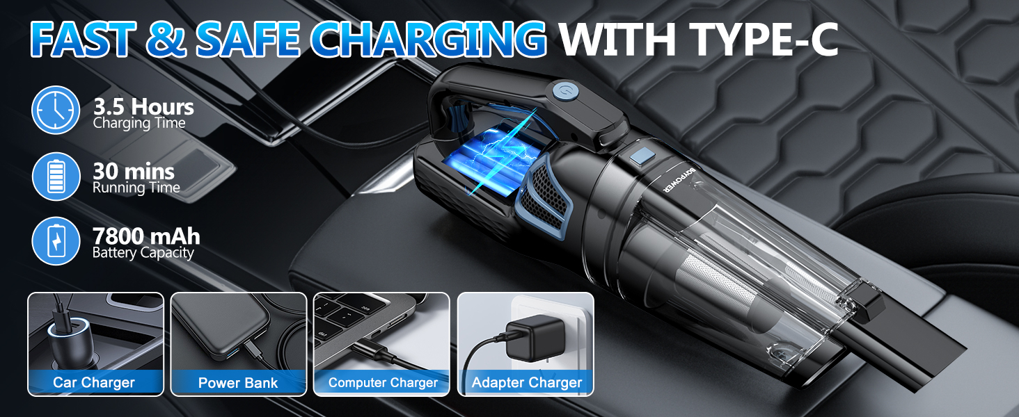 Hand Vacuum Cordless