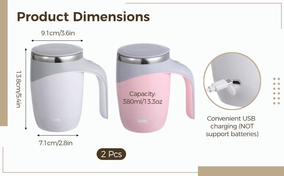 Electric Mixing Cups