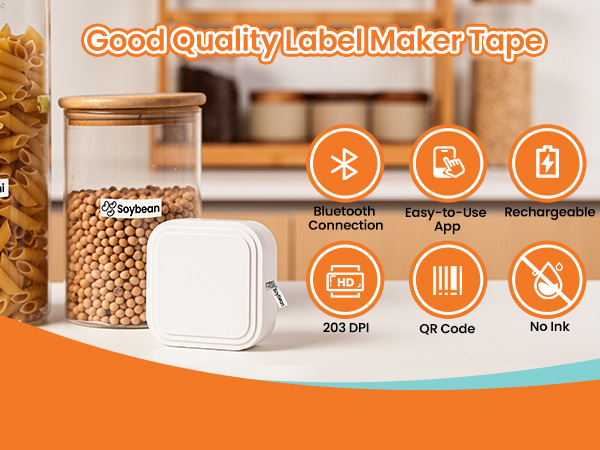 label maker waterproof labels, label maker machine, mini label maker, bluetooth label maker