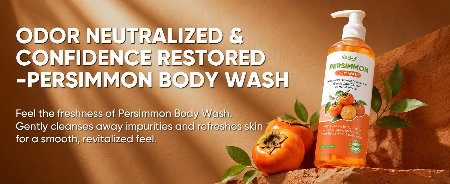 Persimmon Body Wash for Old People Smell Deodorant Bar Soap persimmon soap bar