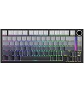 ATTACK SHARK X820 Ultra Wireless Gaming Mechanical Keyboard with TFT Smart Display&Knob,75% Hot S...