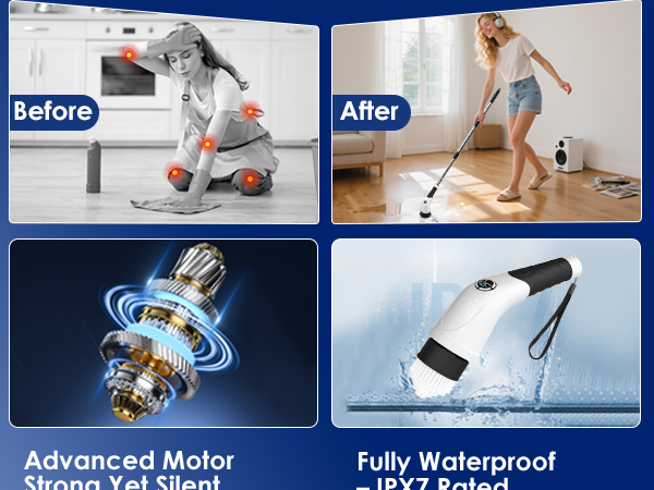 Electric Spin Scrubber