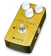 JOYO Distortion Effect Pedal Simulates JCM800 Amp Greater Dist for Electric Guitar Effect - True ...