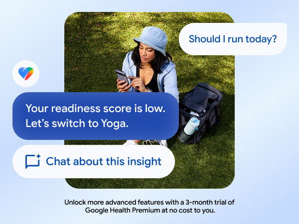 See your tracking transformed with AI-powered coaching in the Google Health app.[7]