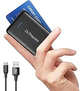 Dr. Prepare 10000mAh Battery Pack Charger Portable, 5V 3A USB C Power Bank with Dual Output, Ultr...